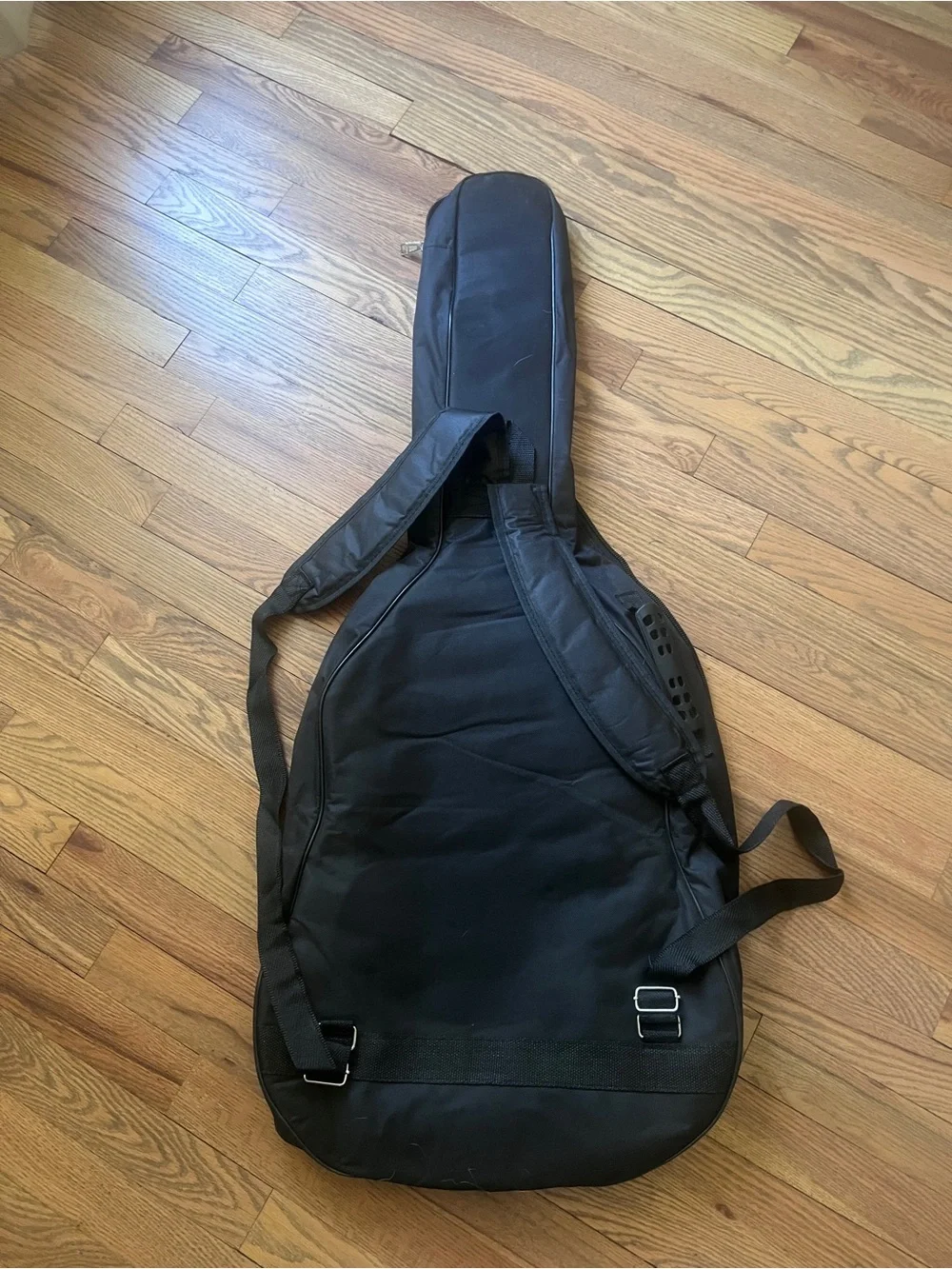 Black Guitar Gig Bag Case - Protective Soft Carrying Bag